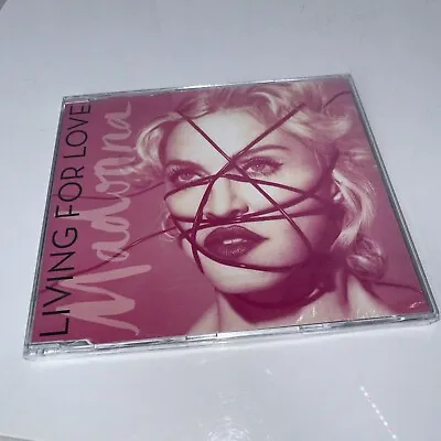 MADONNA CD Living For Love / Offer Nissim Living For Drama Mix 2 Trk 2015 SEALED • $9.99