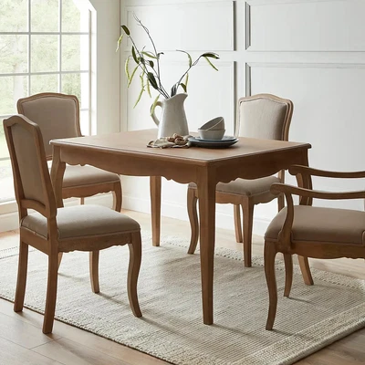 £200 • Buy Giselle  Small Mango Wood Dining Table Only For 4 Chairs Rrp £379