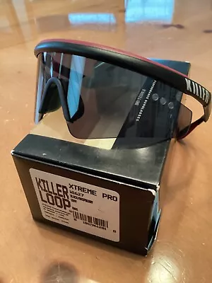 Bausch & Lomb Xtreme Pro Killer Loop Performance Sunglasses Blk/raspberry W1627 • $280