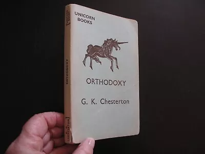 Orthodoxy G K Chesterton  1939 Apologetics History London Moral Ethics Catholic • $35