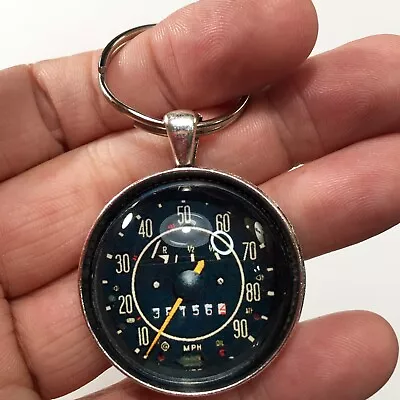 Vintage VW Volkswagen 90 MPH Speedometer 1968-1972 Reproduction Keychain • $12.95