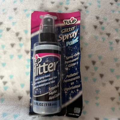 I Love To Create Tulip Fabric Spray Paint 4oz-glitter Sapphire 118ml ~ [New]!! • £7.50