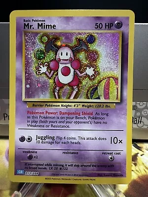 Pokémon TCG Classic Blastoise Deck Mr. Mime 013/034 Holo Rare NM/M • $0.99
