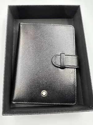 NEW Authentic MONTBLANC Leather POCKET ORGANIZER 30623 • $308.97