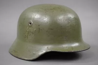 Post War German M40 Helmet Shell Size 64 With Helmet Band Liner • $54.95