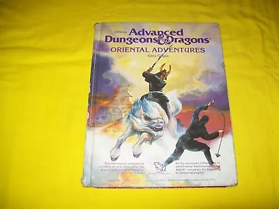 Oriental Adventures Dungeons & Dragons Tsr 2018 - 1 Hc Hardback Good Spine • $44.95