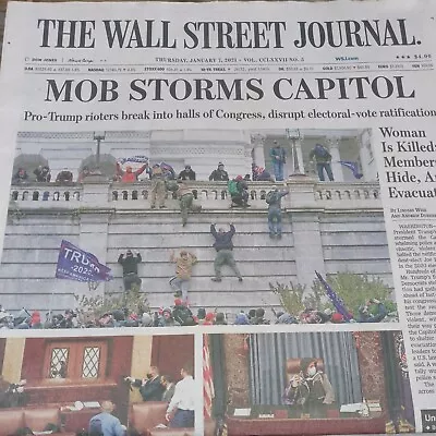 $10 • Buy The Wall Street Journal Thursday January 7, 2021