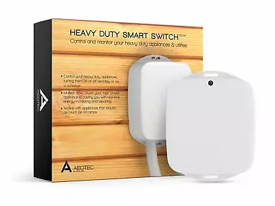 $141.08 • Buy Aeotec Heavy Duty Smart Switch Z-Wave Plus Home Security ON/OFF Controller 40...
