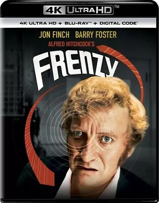 Frenzy [New 4K UHD Blu-ray] With Blu-Ray 4K Mastering Digital Copy Subtitle • $22.42