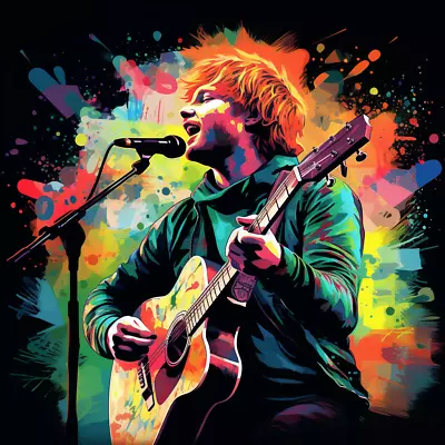 Ed Sheeran T-Shirt/Tee/Top/Shirt With A Unique Design.Unisex. • £19.99