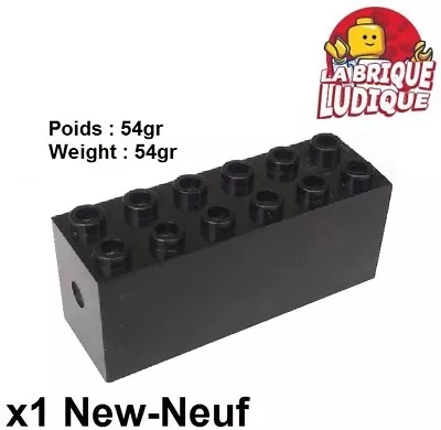 LEGO 1x Brick Modified 2x6x2 Weight 54gr Lest Counterbalance 73090b • $17.89