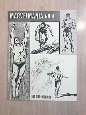 Marvelmania 4 Nm- 1970 Harlan Ellison Barry Smith Conan Odin Comics Code Mmms • $250