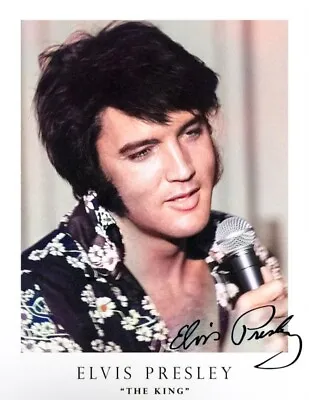 Elvis Presley Signed Autograph Young King 8.5 X 11 Photo Picture Reprint • $13.97