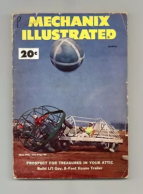 Mechanix Illustrated Vol. 44 #5 GD/VG 3.0 1951 Low Grade • $3