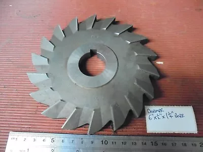 Horizontal Milling Cutter - Made By Dormer - 6  X 1/2  X 1 1/4  • £23