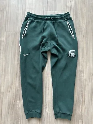 Nike Sweatpants Michigan State Spartans -team Issued Pants /Sweats. Swoosh New • $59.99