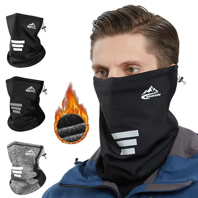 Windproof Thermal Motorcycle Bandana Face Mask Scarf Casual Neck Warmer Headwear • $14.99