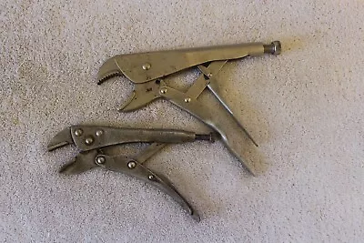 Lot Of Two;  A Craftsman And A Greatneck Adjustable Locking Vise Grip Pliers • $20