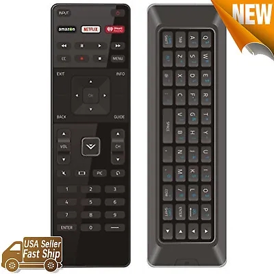 New XRT500 For Vizio Smart TV Remote Control With Keyboard Qwerty LED Back Light • $10.59