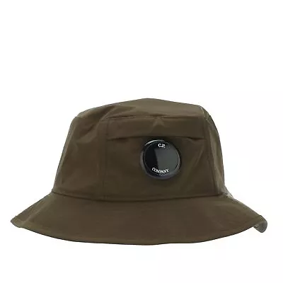 Accessories Hat C.P. Company Chrome-R Bucket Hat In Green • £124.99