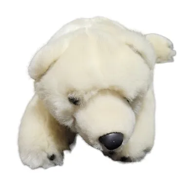 Ditz Designs 18  Polar Bear Puppet Plush Hen House Handmade Rare Collectible Toy • $50.99