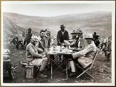 Postcard: 1922 Brit Mt Everest Expedition Breakfast Stop Unposted Excel Cond • $3