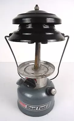 Vintage COLEMAN Model 285-700T Dual Fuel 2- Mantle Camp Lantern UNTESTED - READ • $39.99