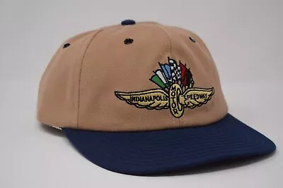 Vintage Indianapolis Motor Speedway Hat Snap Back INDY 500 Cap Made In USA • $18.98