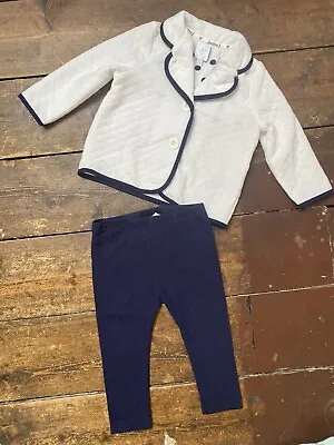 £3 • Buy Junior J Jasper Conran Baby Girls Smart Outfit 9-12 Months Wedding Jacket Blazer