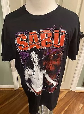 ECW Sabu Wrestling T Shirt XL WWF Wrestle Swap 4 • $80.99