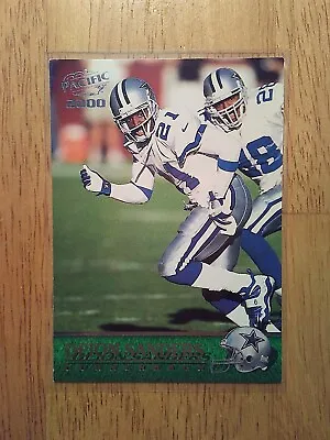 2000 Pacific Deion Sanders #107 - Dallas Cowboys • $0.99