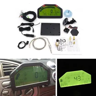 Car Race Dash Digital LCD Display Gauge Meter Bluetooth Full Sensor Set 9000RPM • $392.31