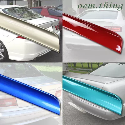 1984 Fit FOR BMW E30 3-Series Rear Boot Trunk Lip Spoiler Wing Painted • $117.50