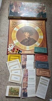 £34.99 • Buy Masterpiece Art Auction Board Game Parker 1970 | COMPLETE IN BOX CIB Vintage