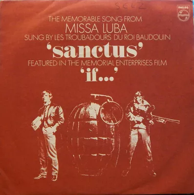 Les Troubadours Du Roi Baudouin - Missa Luba - Sanctus (7  Mono 3 P) • £12.49