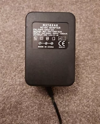 £11.99 • Buy NETGEAR 12V DV1280-3UK Power Supply Adapter Volt Perfect Working Condition