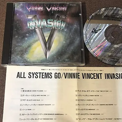 VINNIE VINCENT All Systems Go KISS JAPAN CD CP32-5614 W/PS+INSERT 3200 JPY  • $39.99