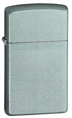 Zippo Satin Chrome Finish Slim Lighter • $46.15