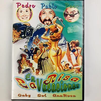 Dvd La Risa En Vacaciones 1 Pedro Pablo Paco Gaby Sol Ana Rosa Rene Cardona Jr • $49.99