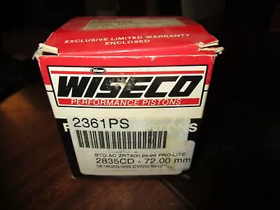 Arctic Cat ZRT 800 Wiseco Piston Kit New 2361PS • $69.99