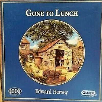 Lunch Break Edward Hersey - Gibsons Puzzle 1000 Piece • £8.95