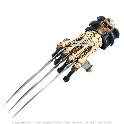 Zombie Gear Demon Bones Tri-Bladed Fantasy Hand Claw • $37.98