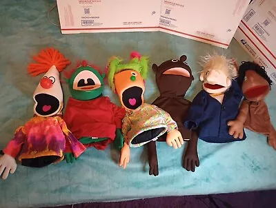  PUPPET PRODUCTIONS Hand Made + 3 Other VTG Puppets Lot!Some Need Work! • $50