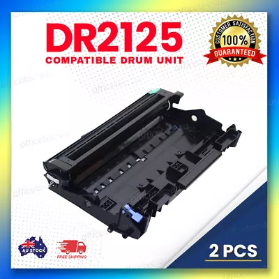 2x Generic Drum Unit DR-2125 For Brother HL2142 HL2170W MFC7440N MFC7840W • $36.50