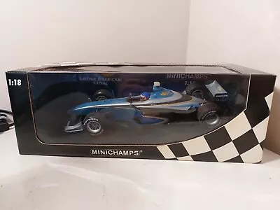 Minichamps 1 18 BAR OI Supertec J.Vileneuve Tesr Car 1999 • £19.99