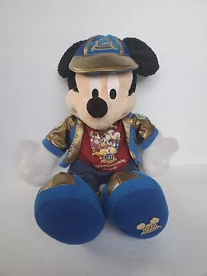 Disneyland Resort Mickey Mouse Plush Toy Disneyland 50th Anniversary Doll • $15.50