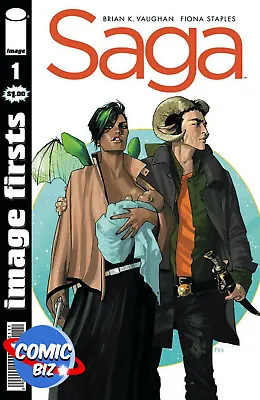 Image Firsts Saga #1 (2022) Current Printing Bagged & Boarded Image Comics • £3.25