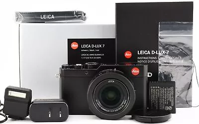 Leica D-LUX 7 Digital Camera Black (Shutter Count:1443) [Near Mint+++] #2881A • $1532