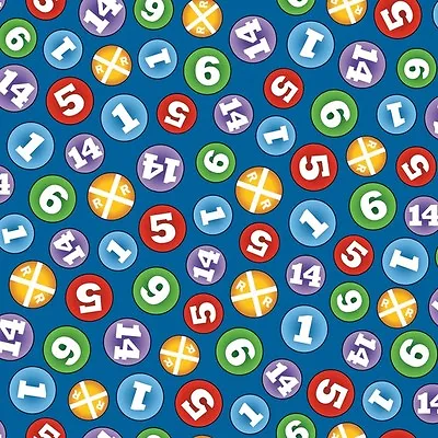 Fat Quarter Thomas The Tank Engine The Color Express Numbers (B) Quilting Fabric • £3.52