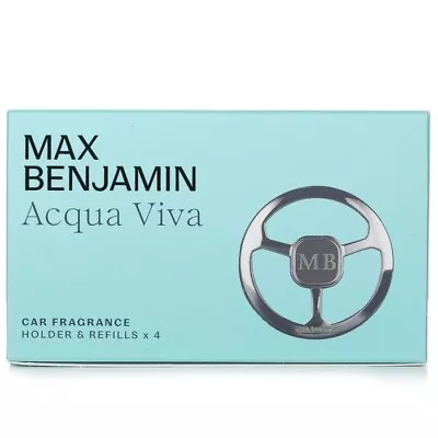 Max Benjamin Car Fragrance Gift Set - Acqua Viva 4pcs Home Scent • $30.93
